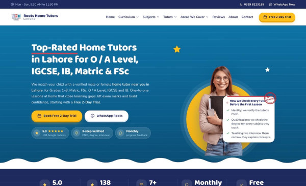 Roots Home Tutors