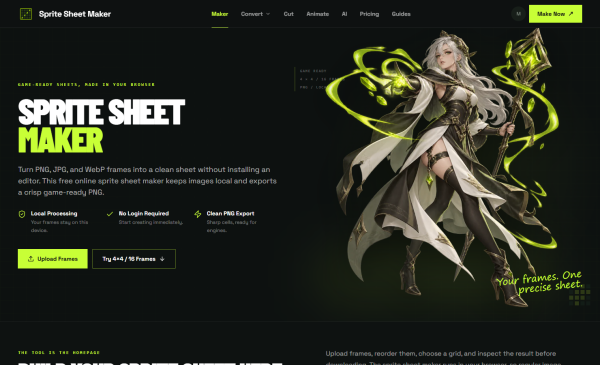 Sprite Sheet Maker