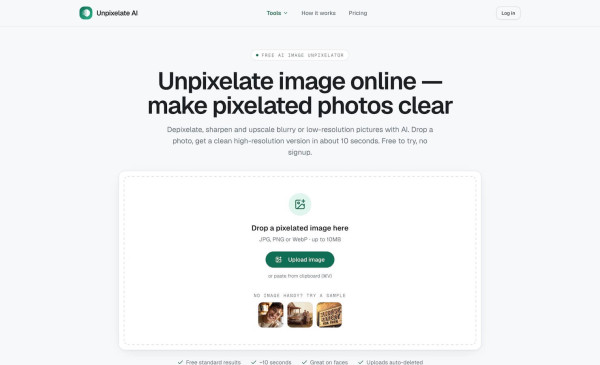 Unpixelate
