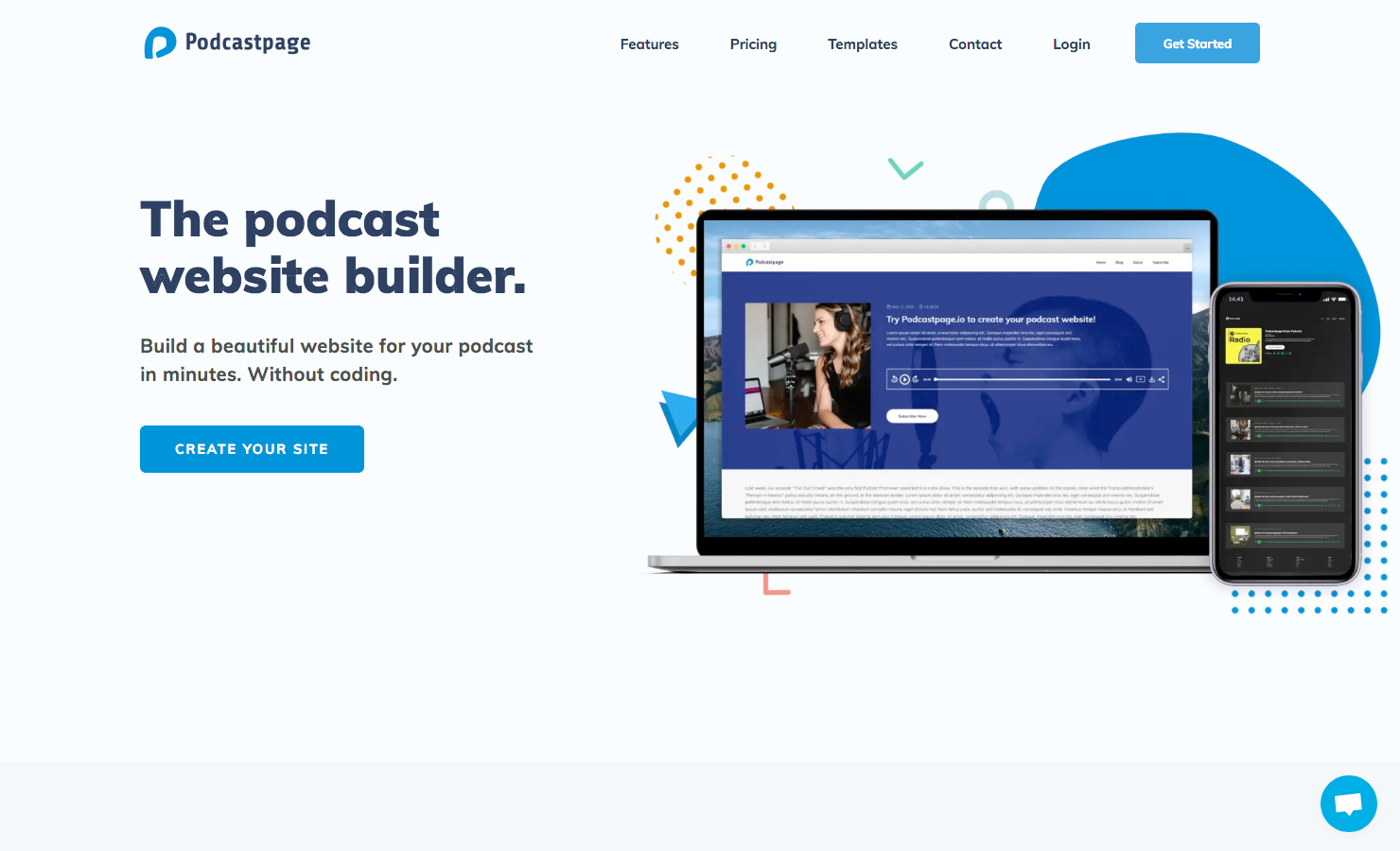 Podcastpage.io