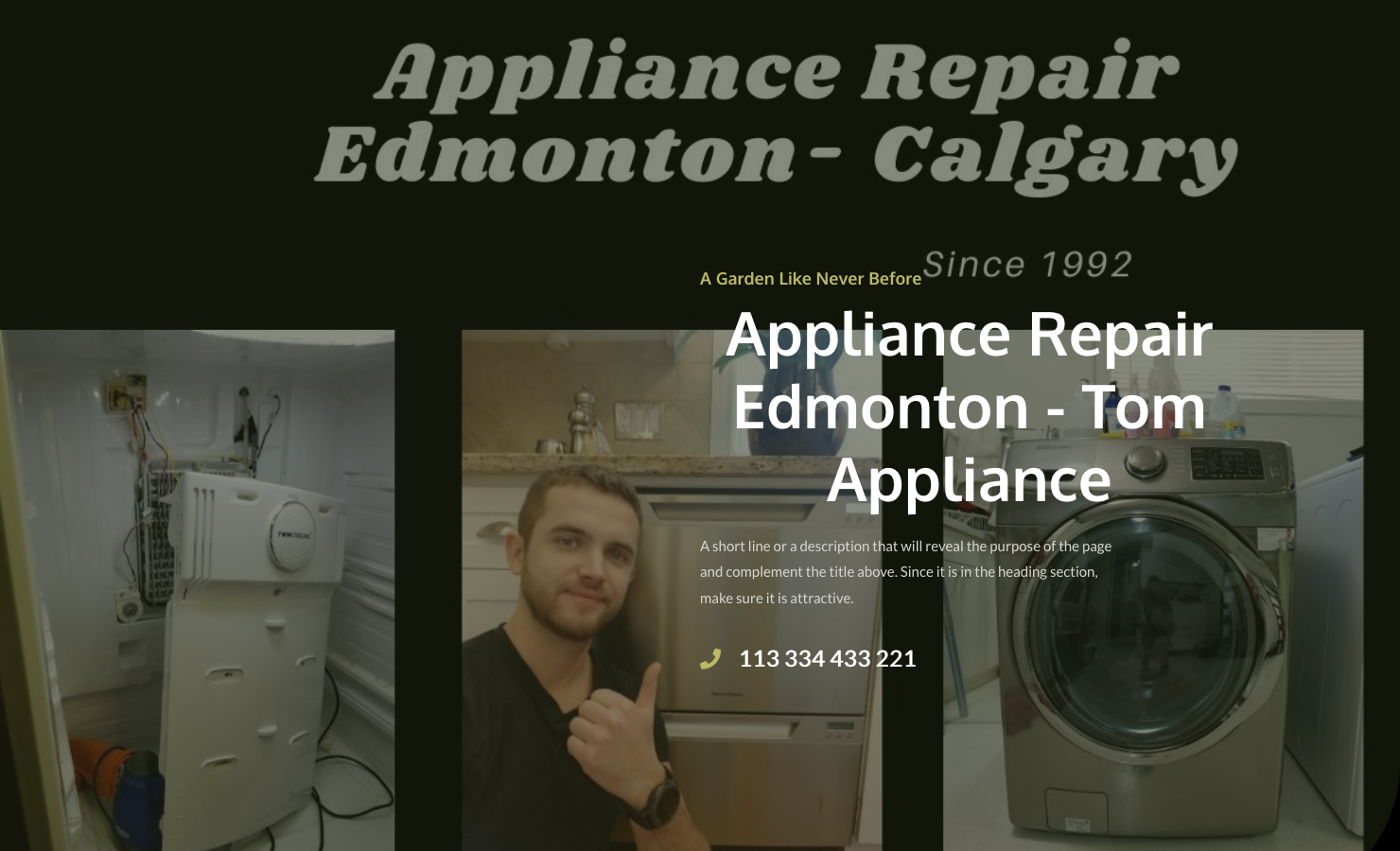 Appliance Repair Edmonton
