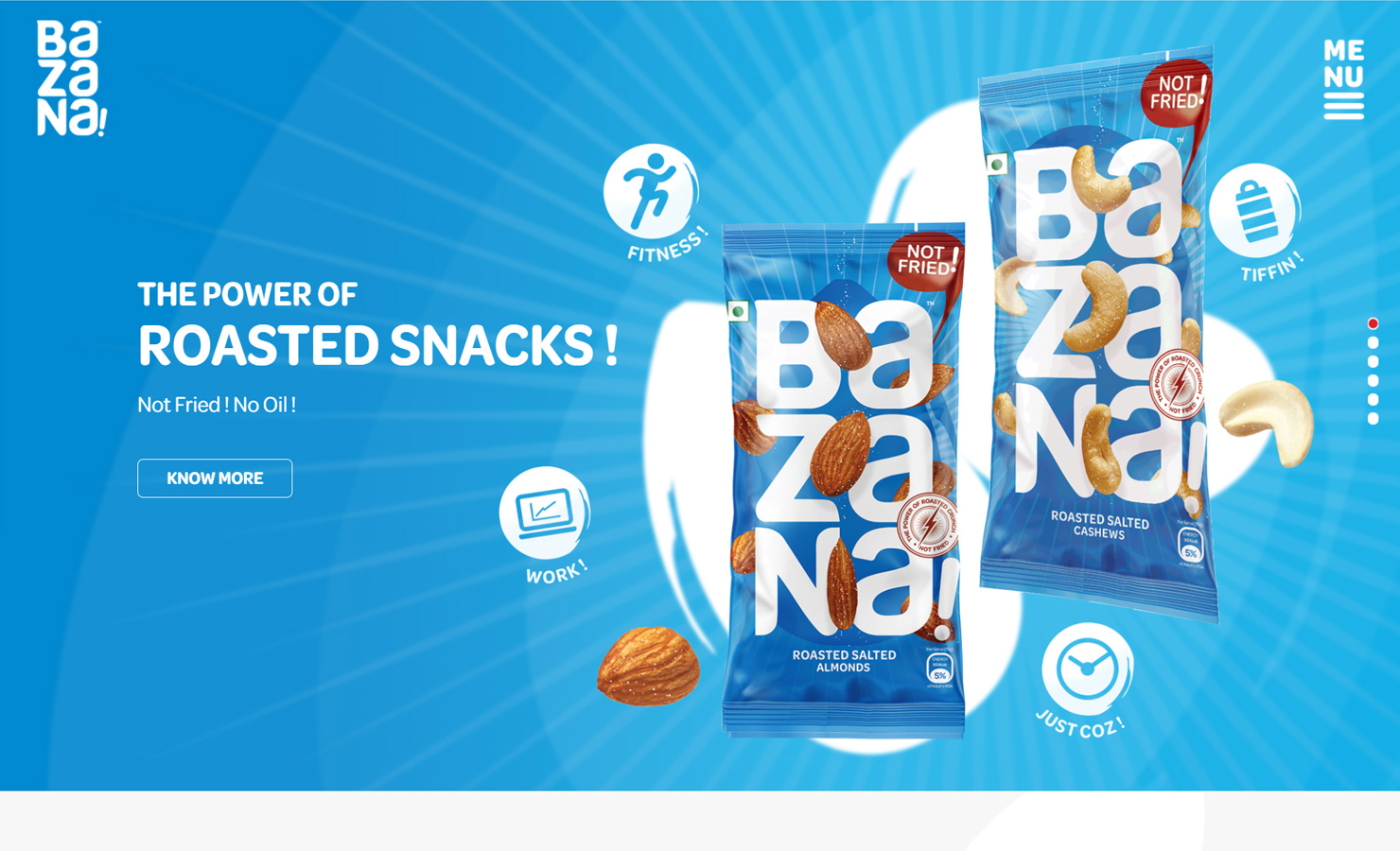 Bazana Healthy Roasted Snacks