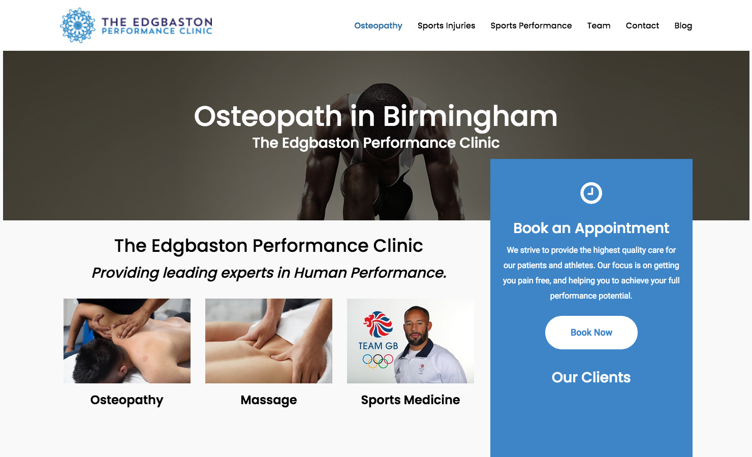 The Edgbaston Performance Clinic