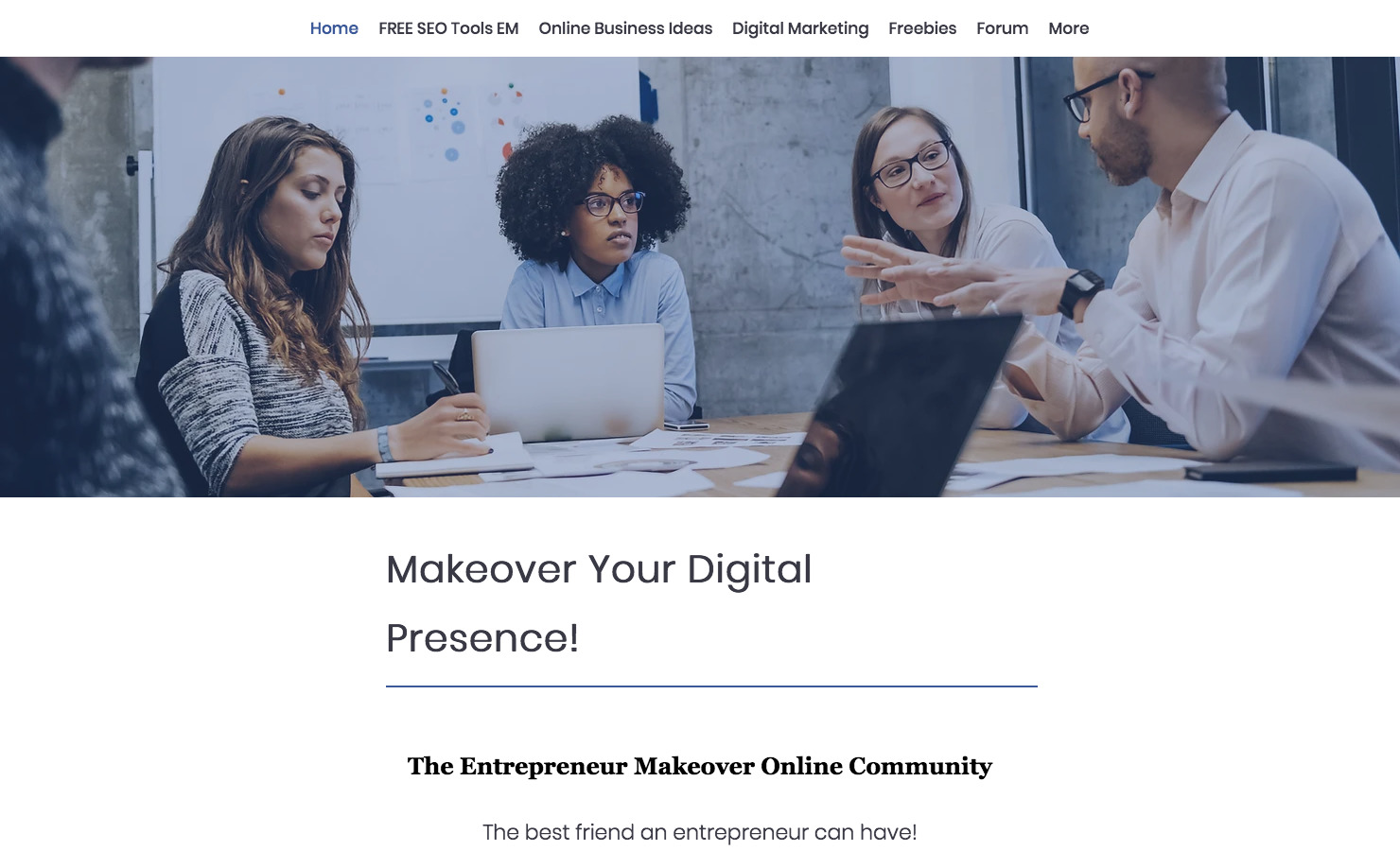 Entrepreneur Makeover