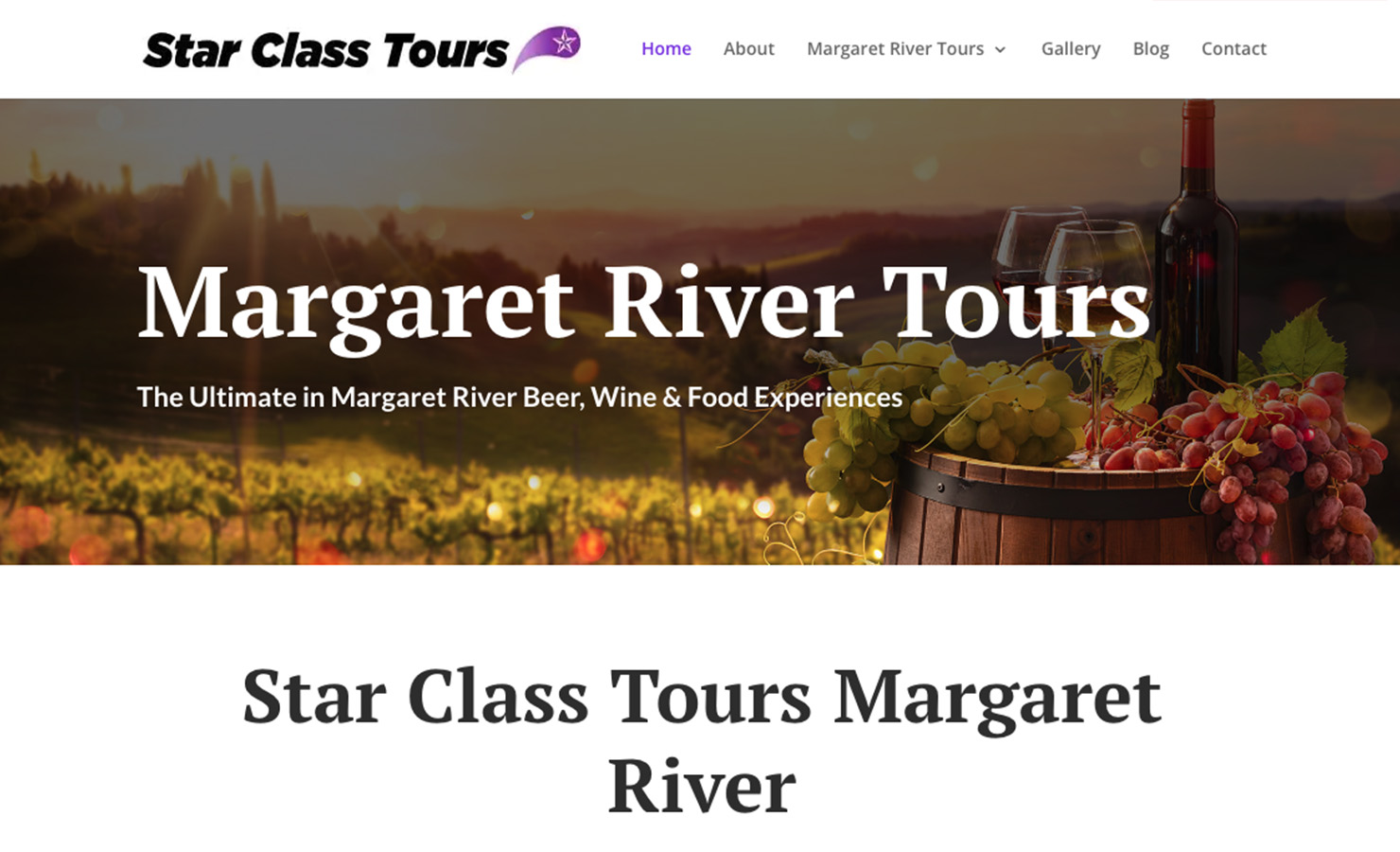 Star Class Tours Margaret River