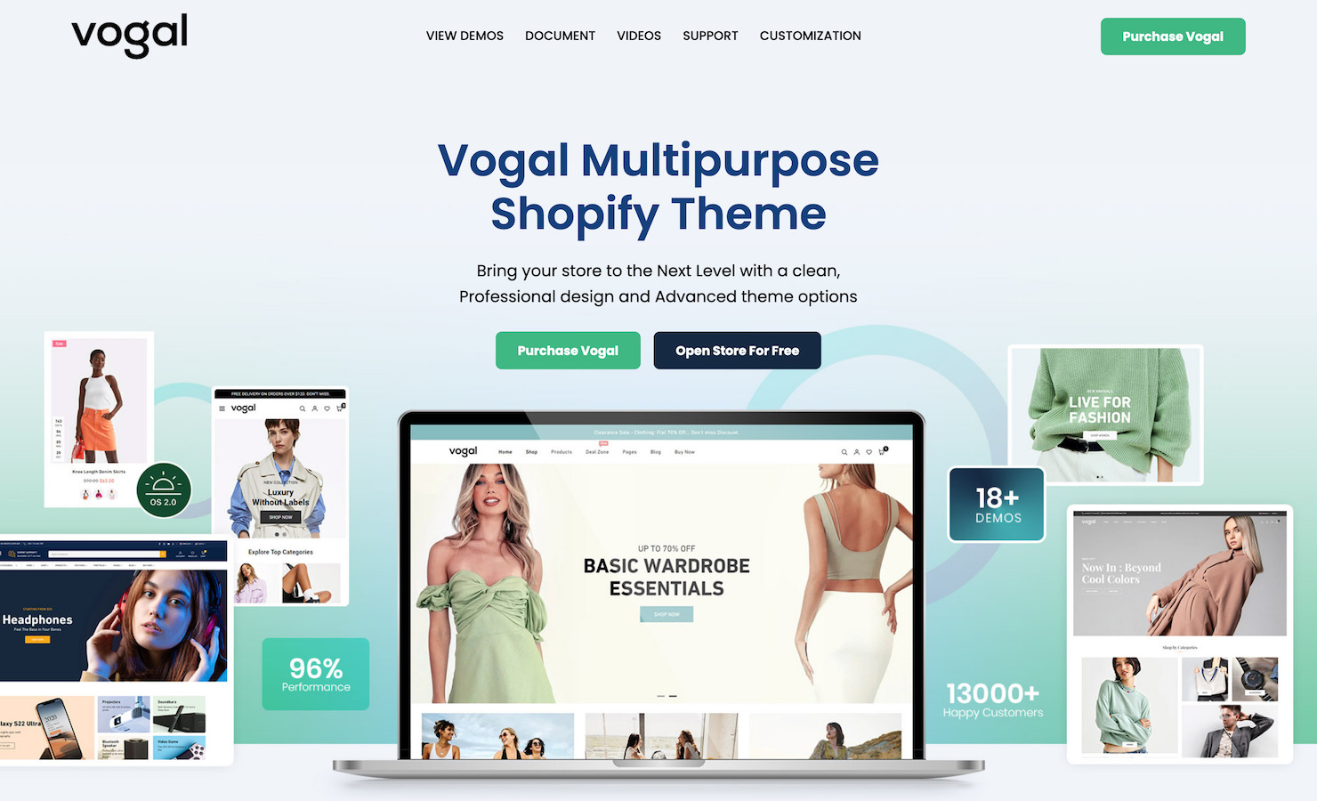 Vogal Multipurpose Shopify Theme