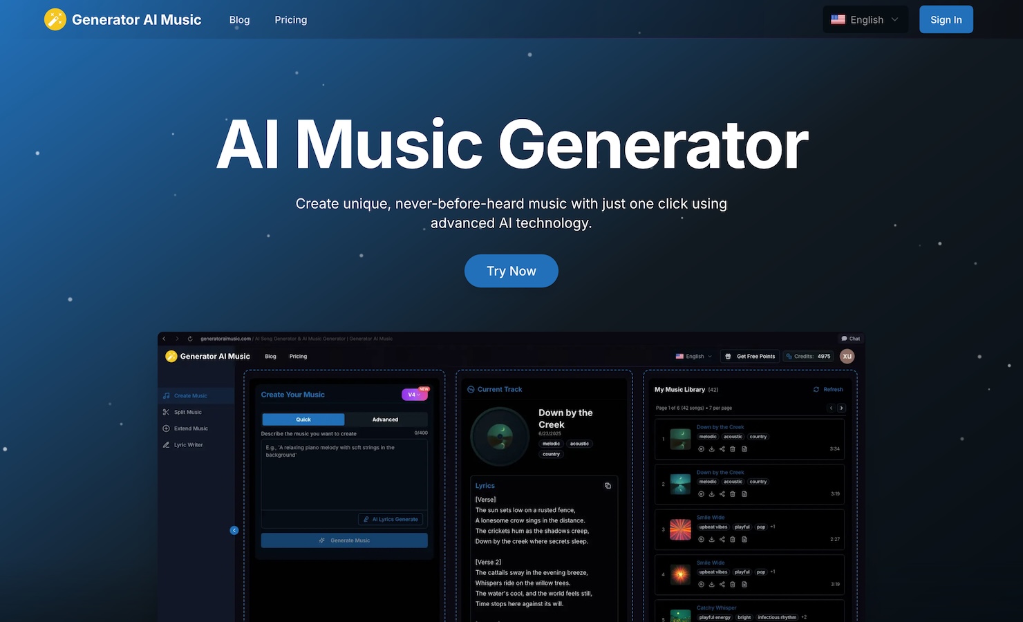 Generator AI Music Free Online