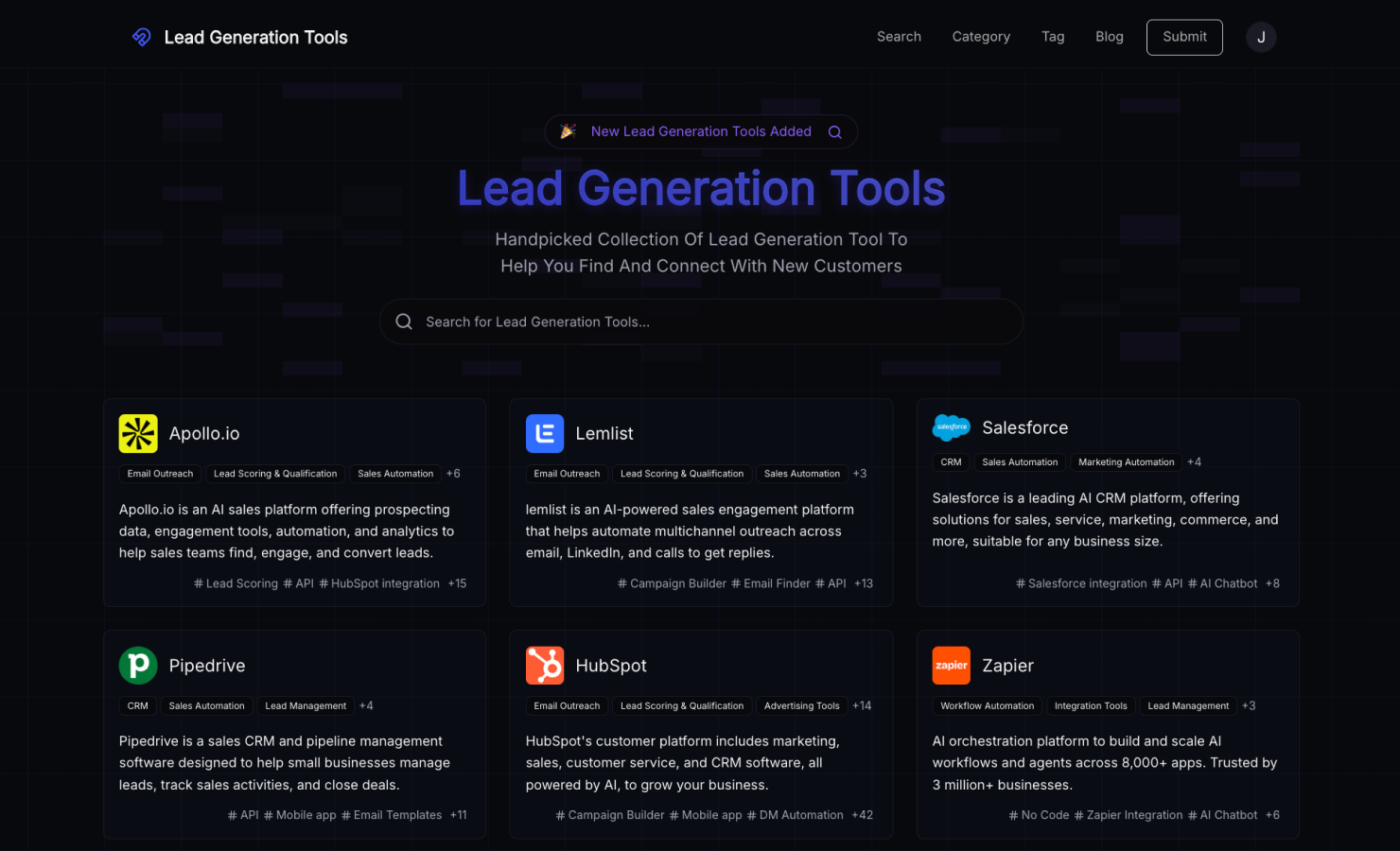Lead Generation Tools