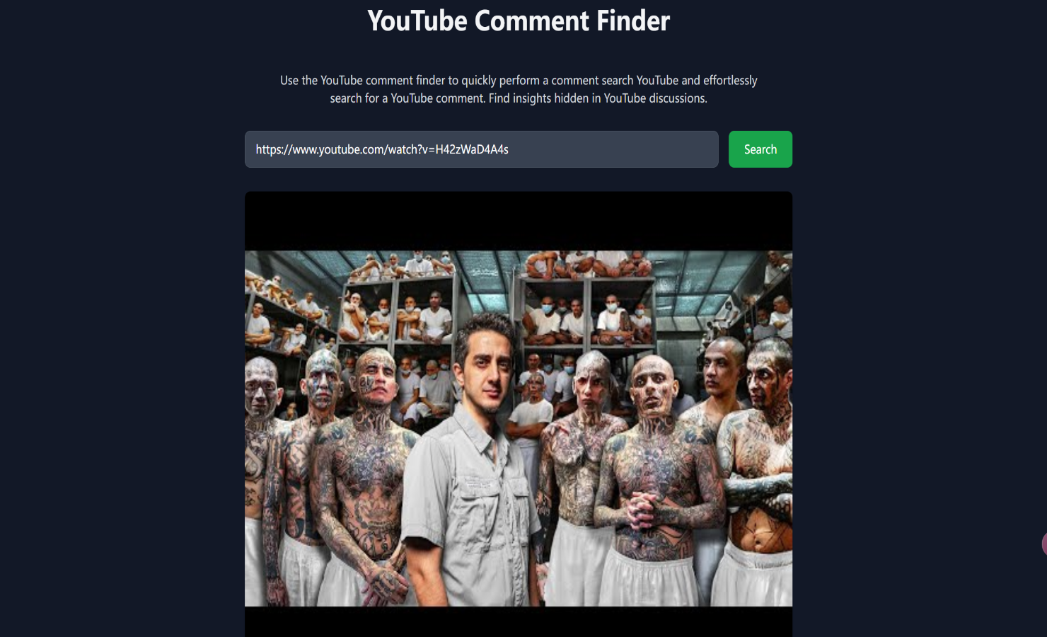 Comment Finder