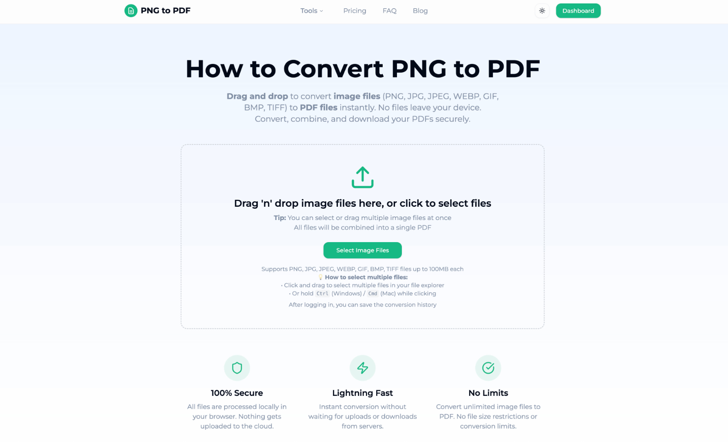 How to Convert PNG to PDF
