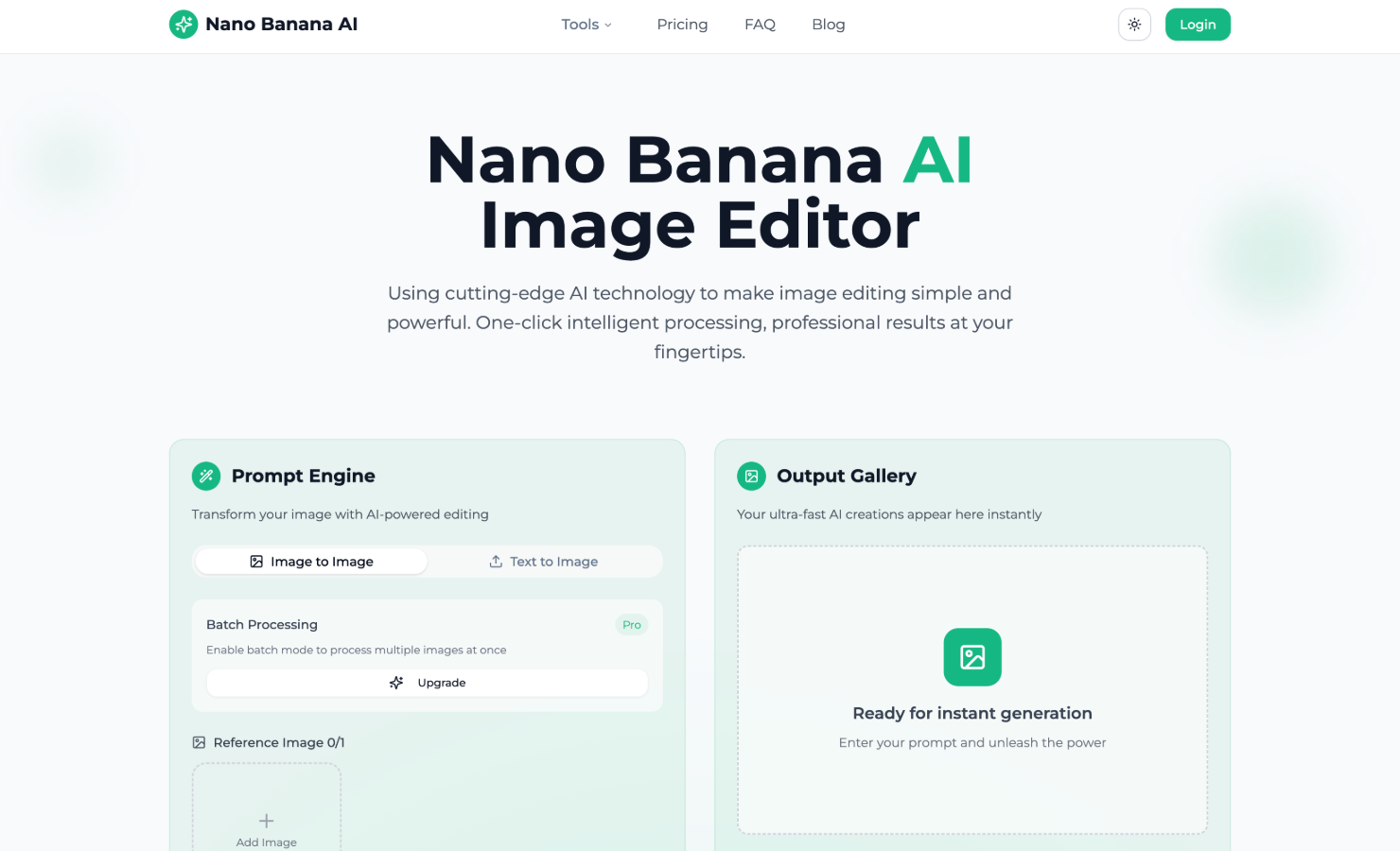 Nano Banana AI Image Editor
