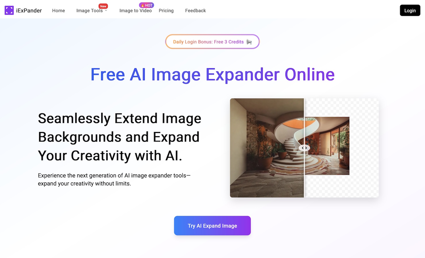 AI Image Expander