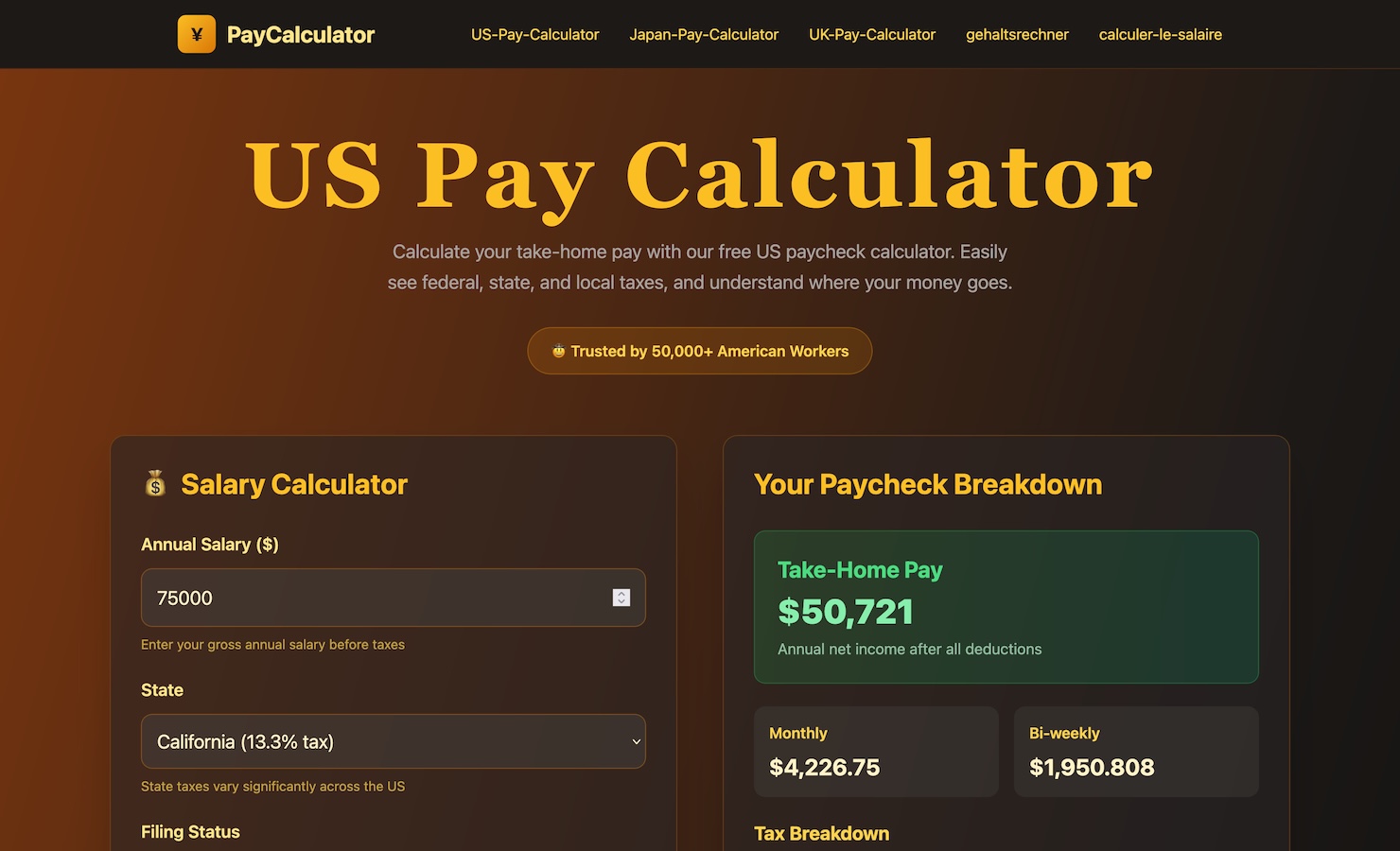 PayCalculator