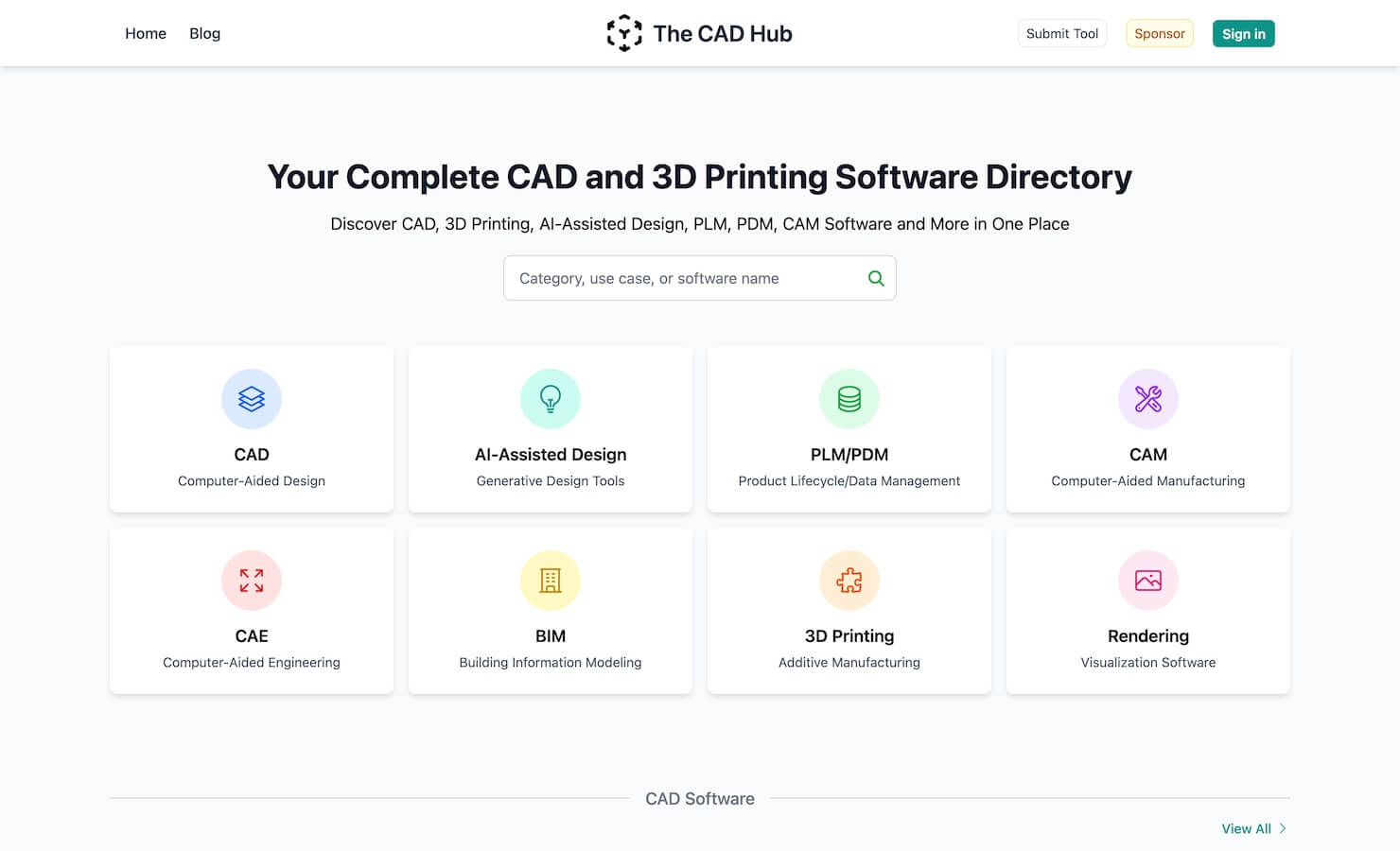 CAD Software Hub