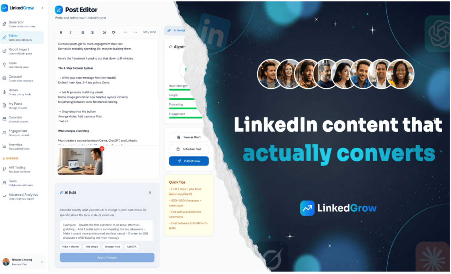 LinkedGrow