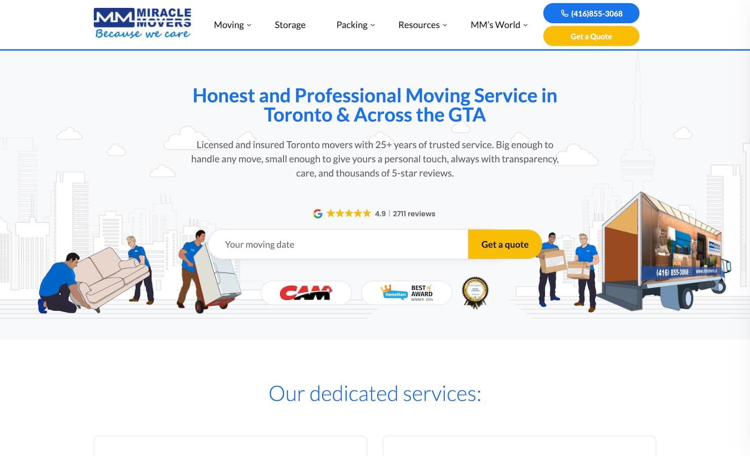 Miracle Movers Toronto