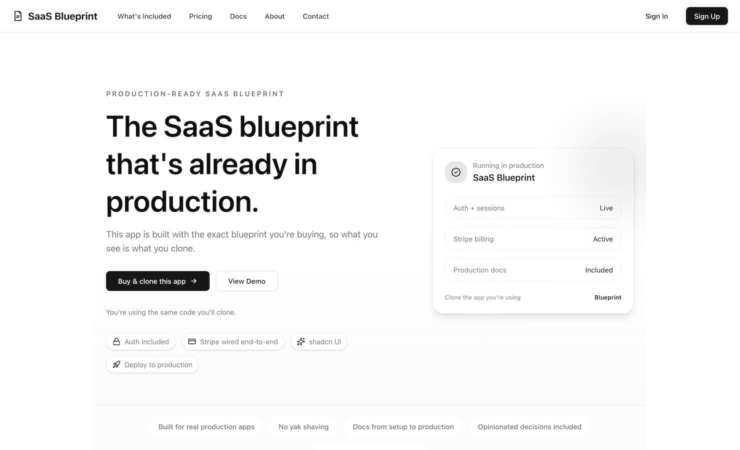SaaS Blueprint
