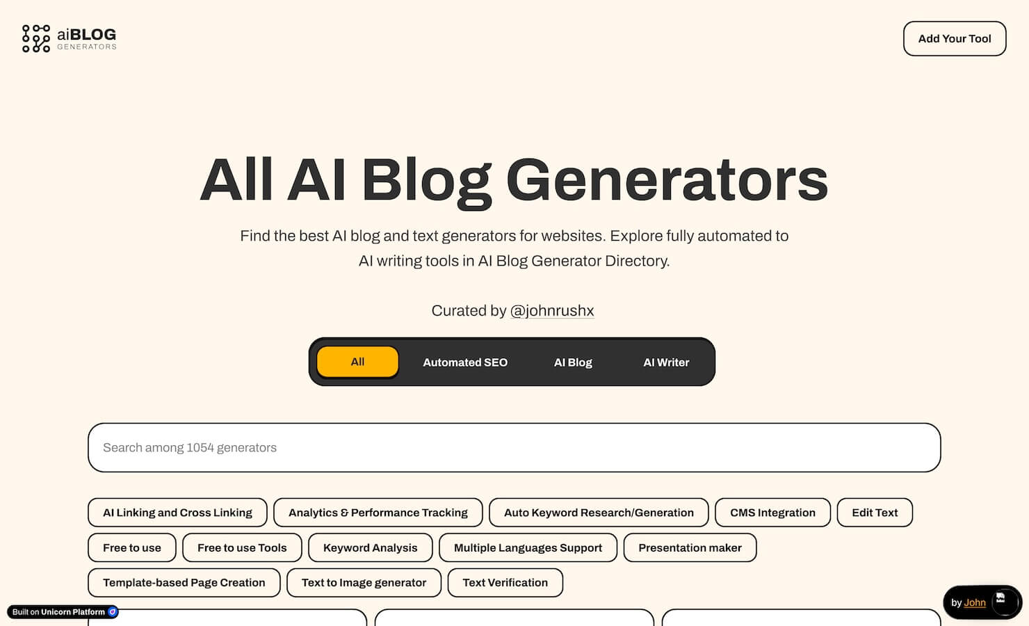 AI Blog Generators