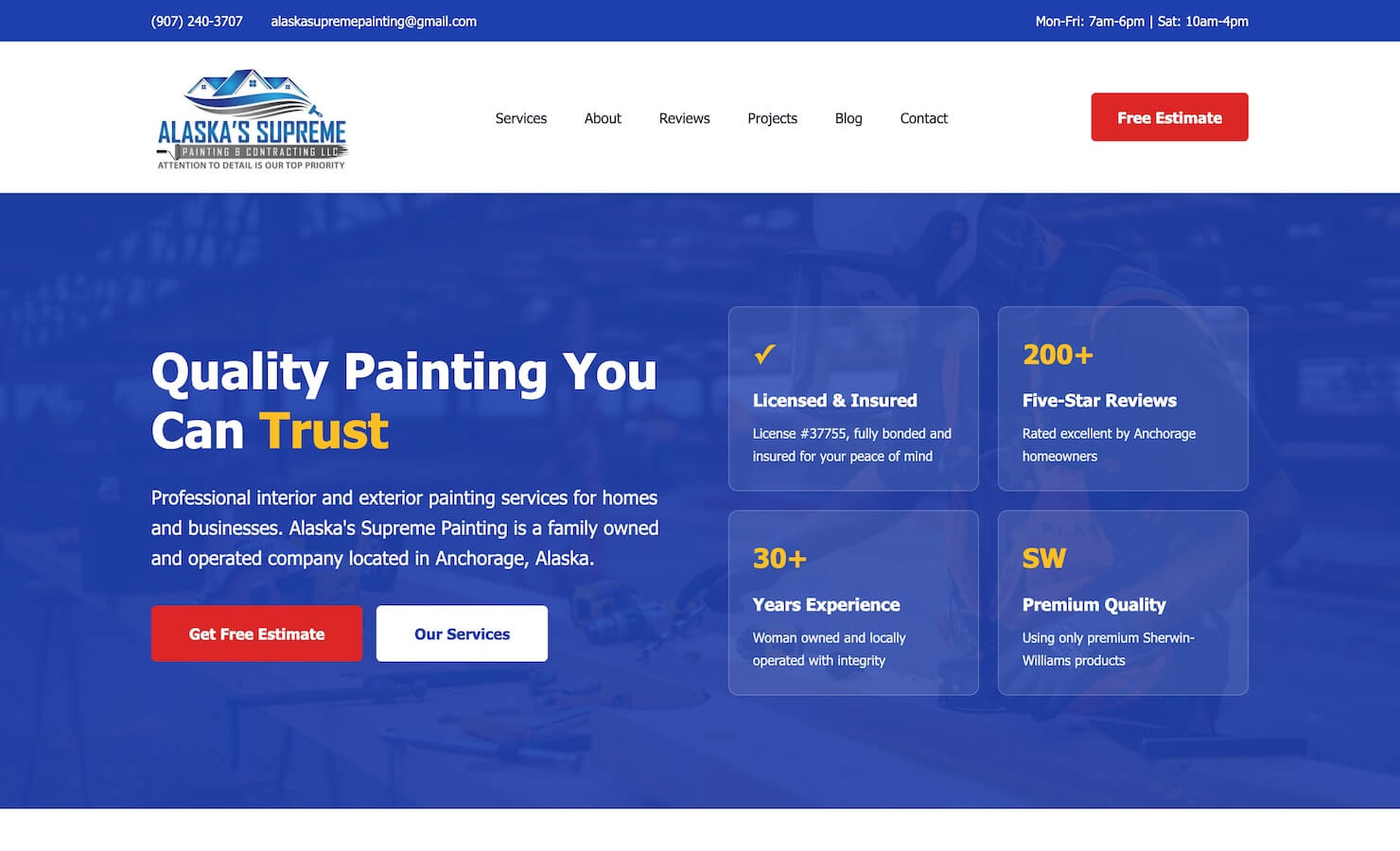 Alaska Supreme Painting