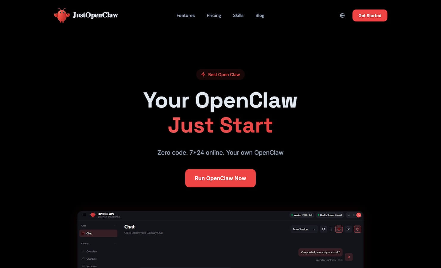 JustOpenClaw