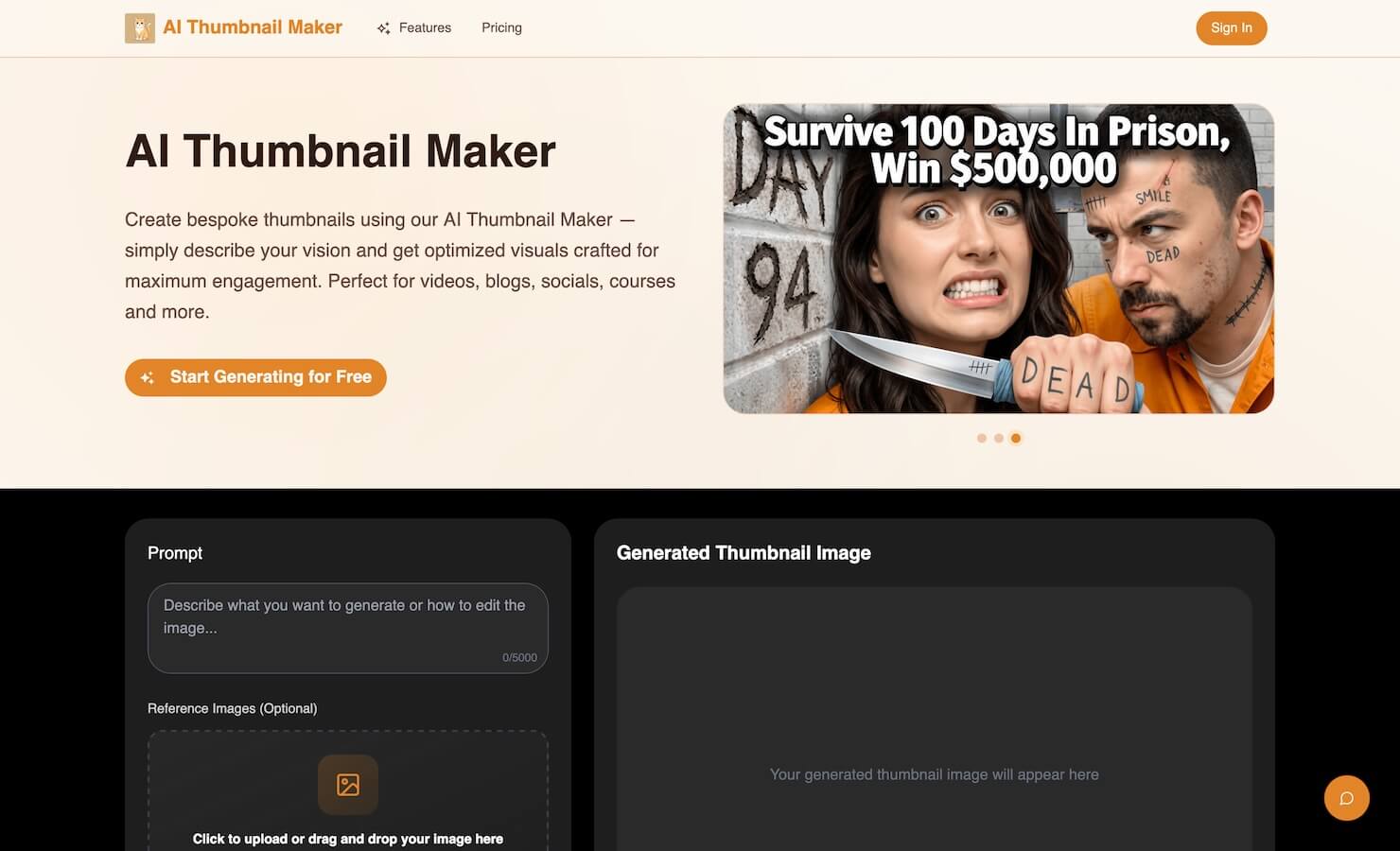AI Thumbnail Maker