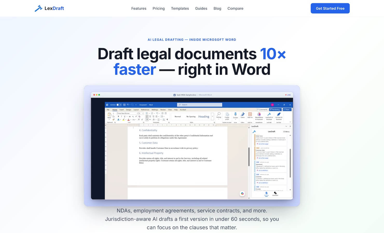 LexDraft AI