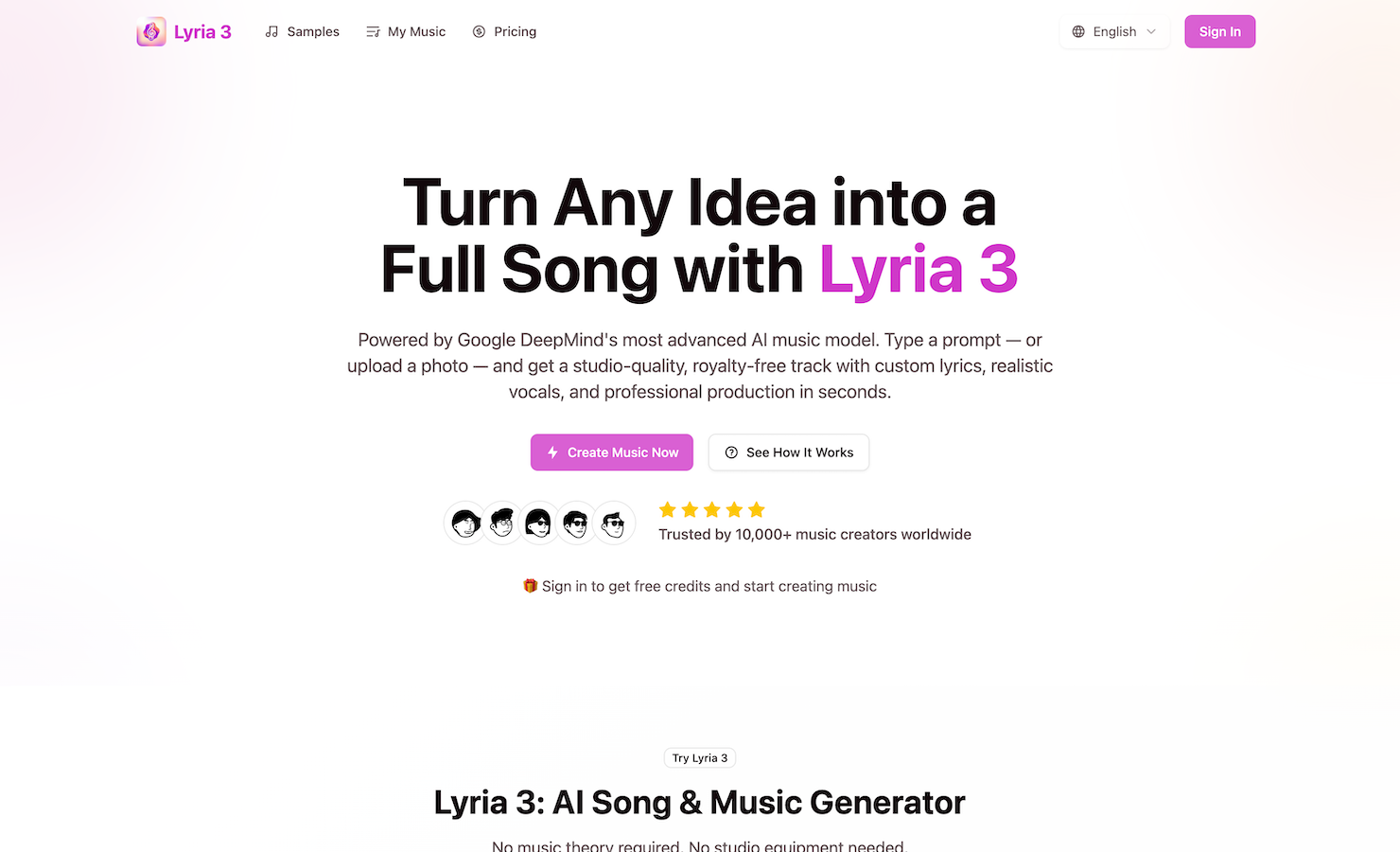 Lyria 3