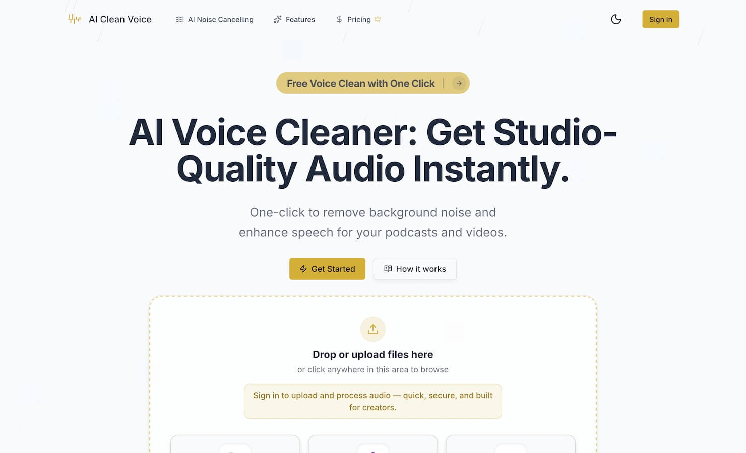 AI Clean Voice
