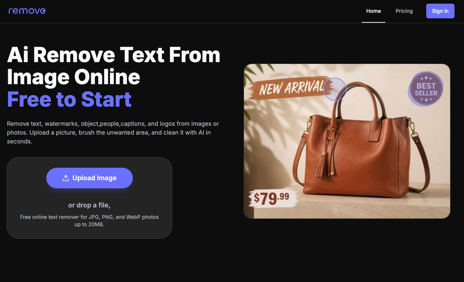 Ai Remove Text from Image