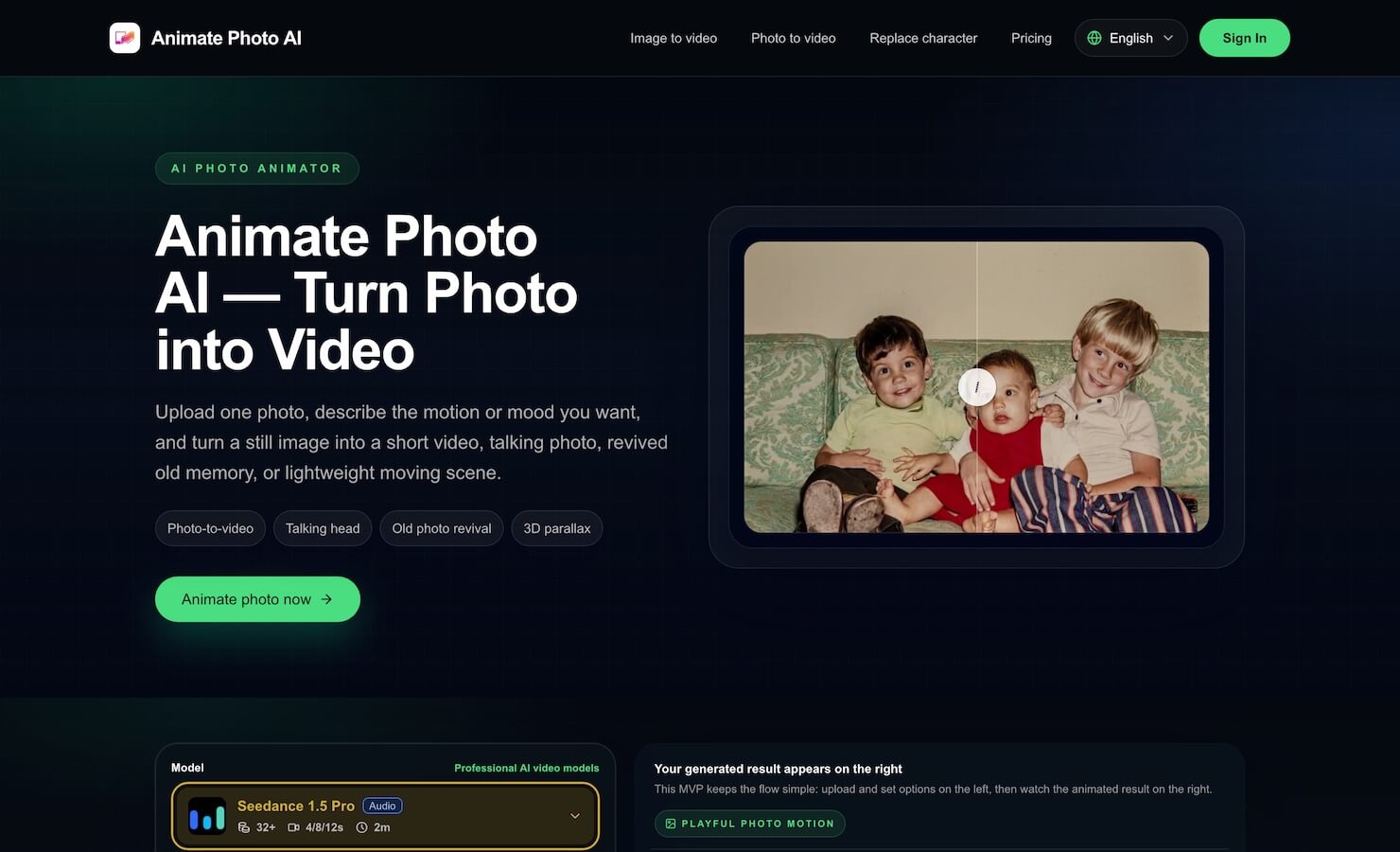 Animate Photo AI