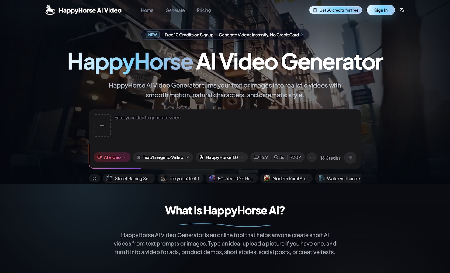 HappyHorse AI Video