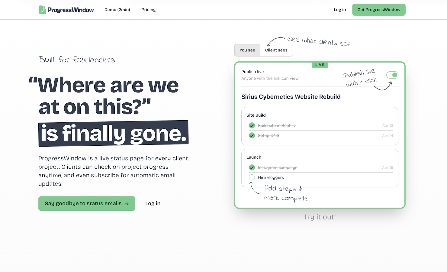 ProgressWindow