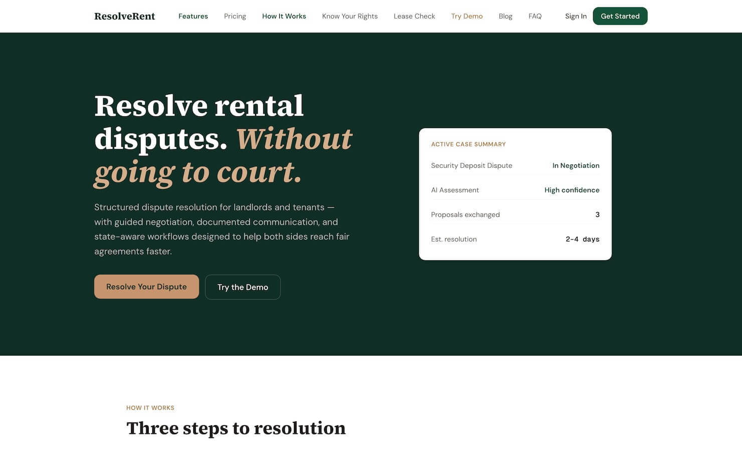 ResolveRent