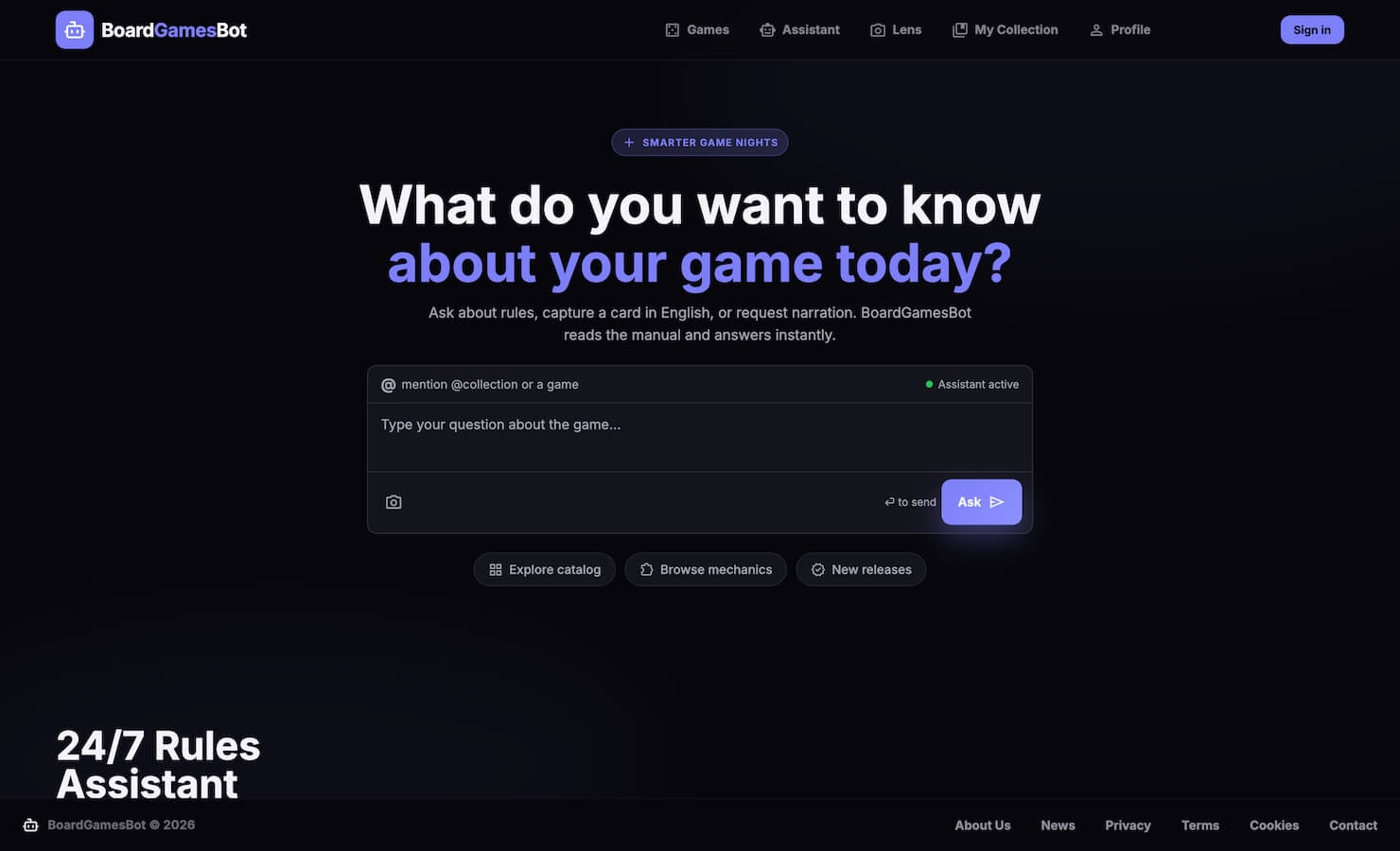 Board Games Bot