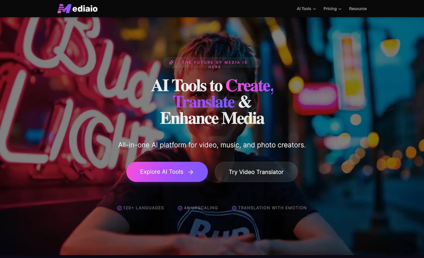 Mediaio Video Translator