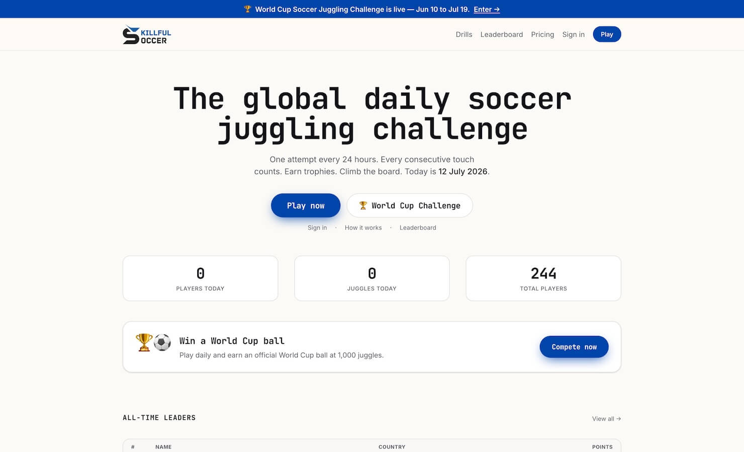 Skillful Soccer