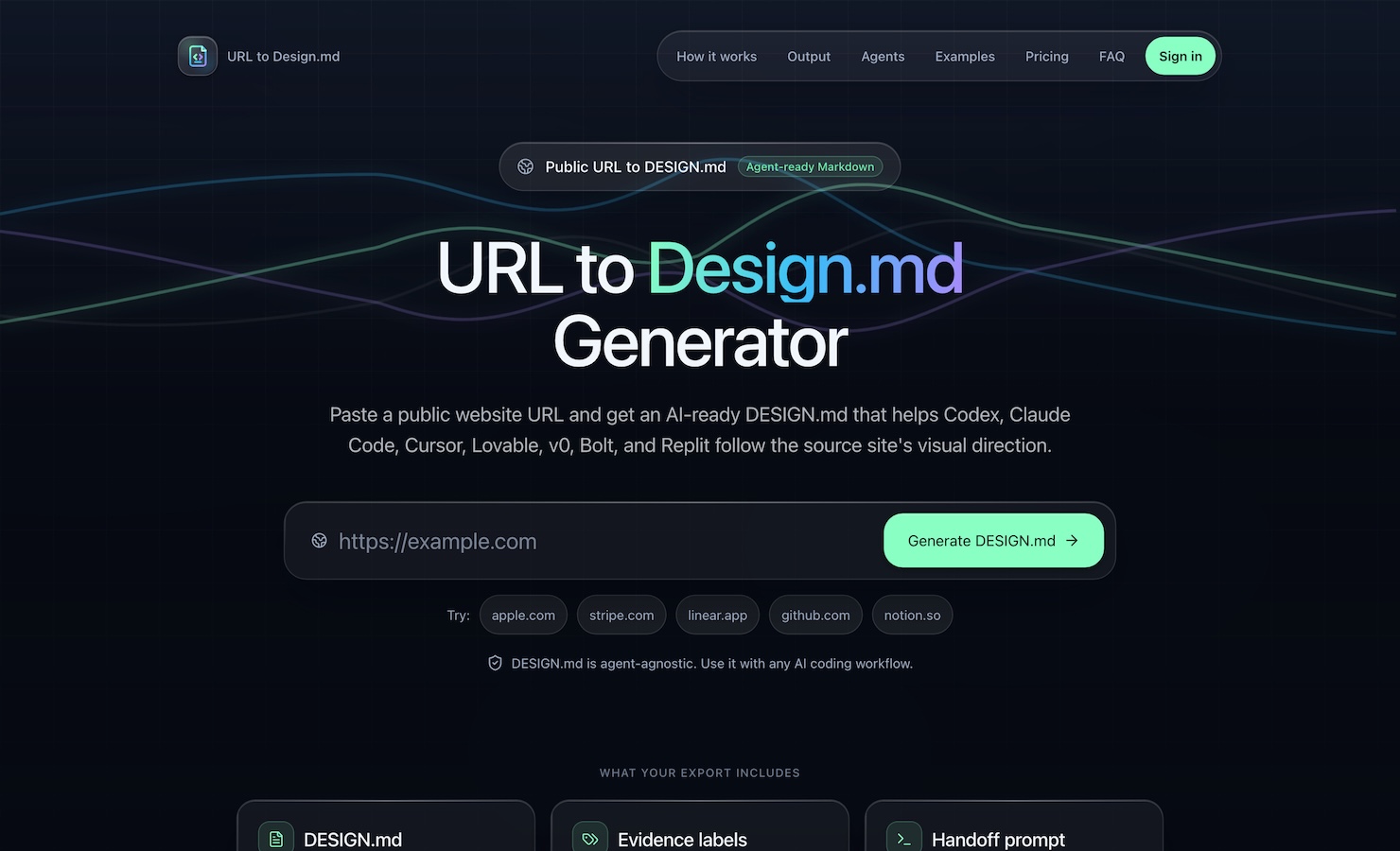 URL to Design