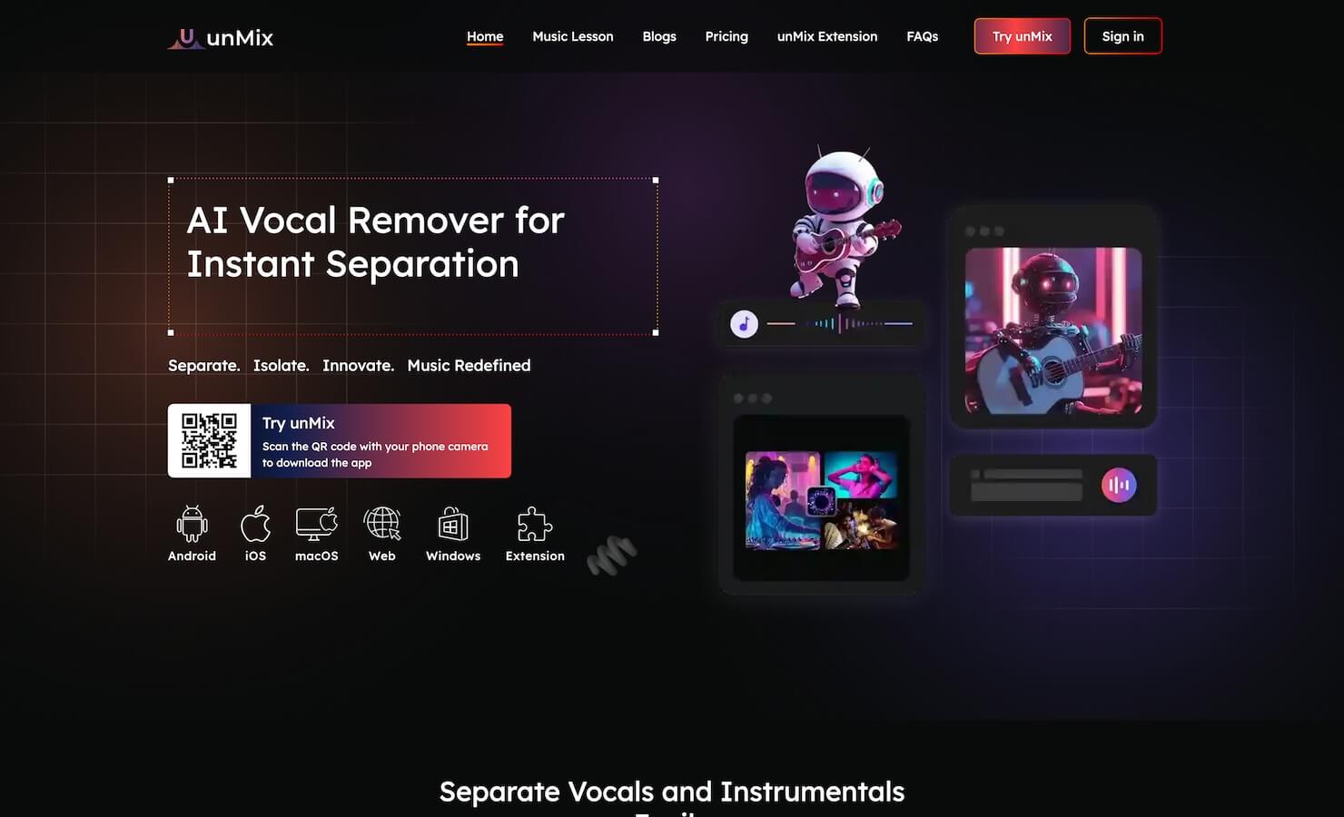 unMix Vocal Remover