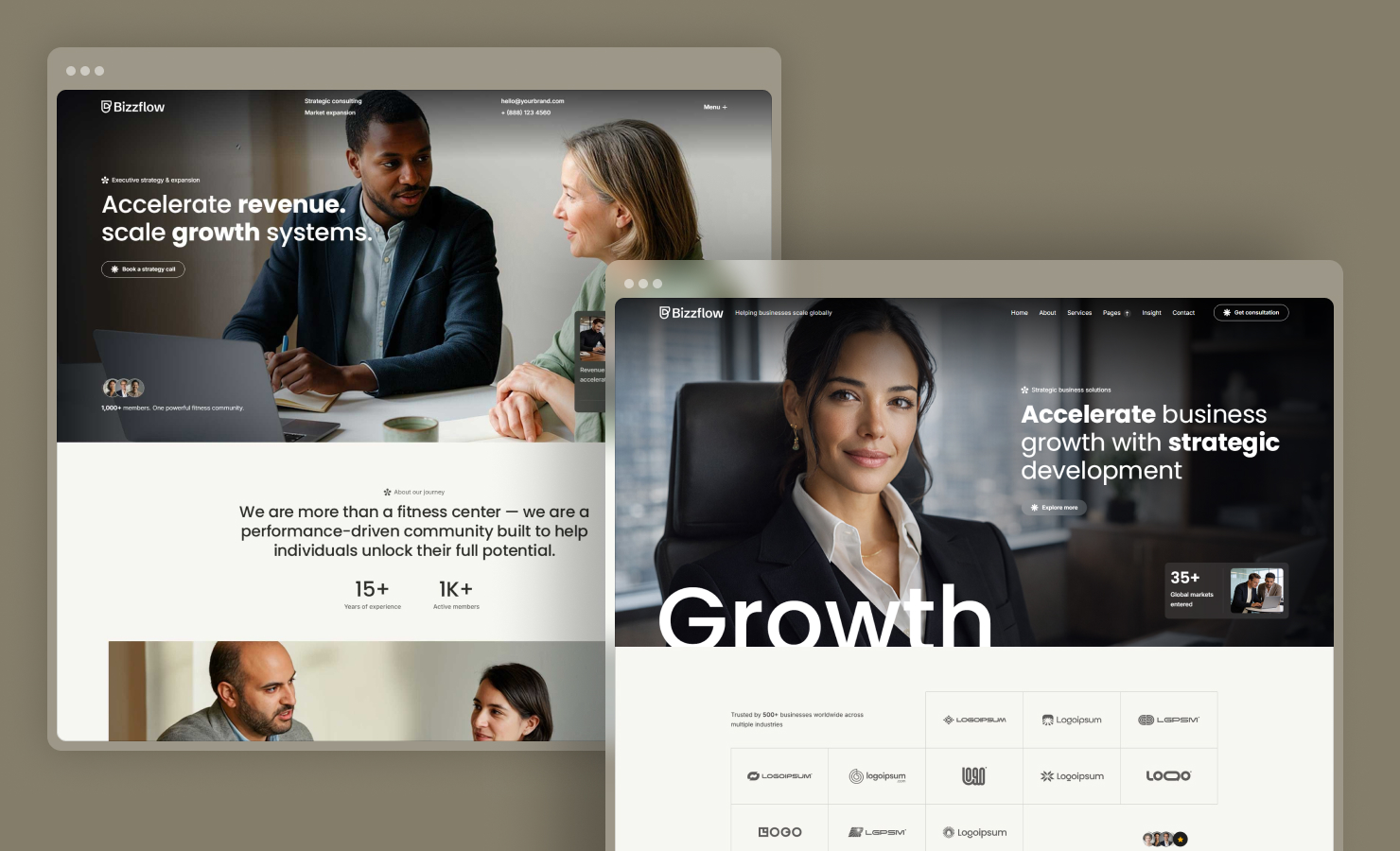 Bizzflow Webflow Template