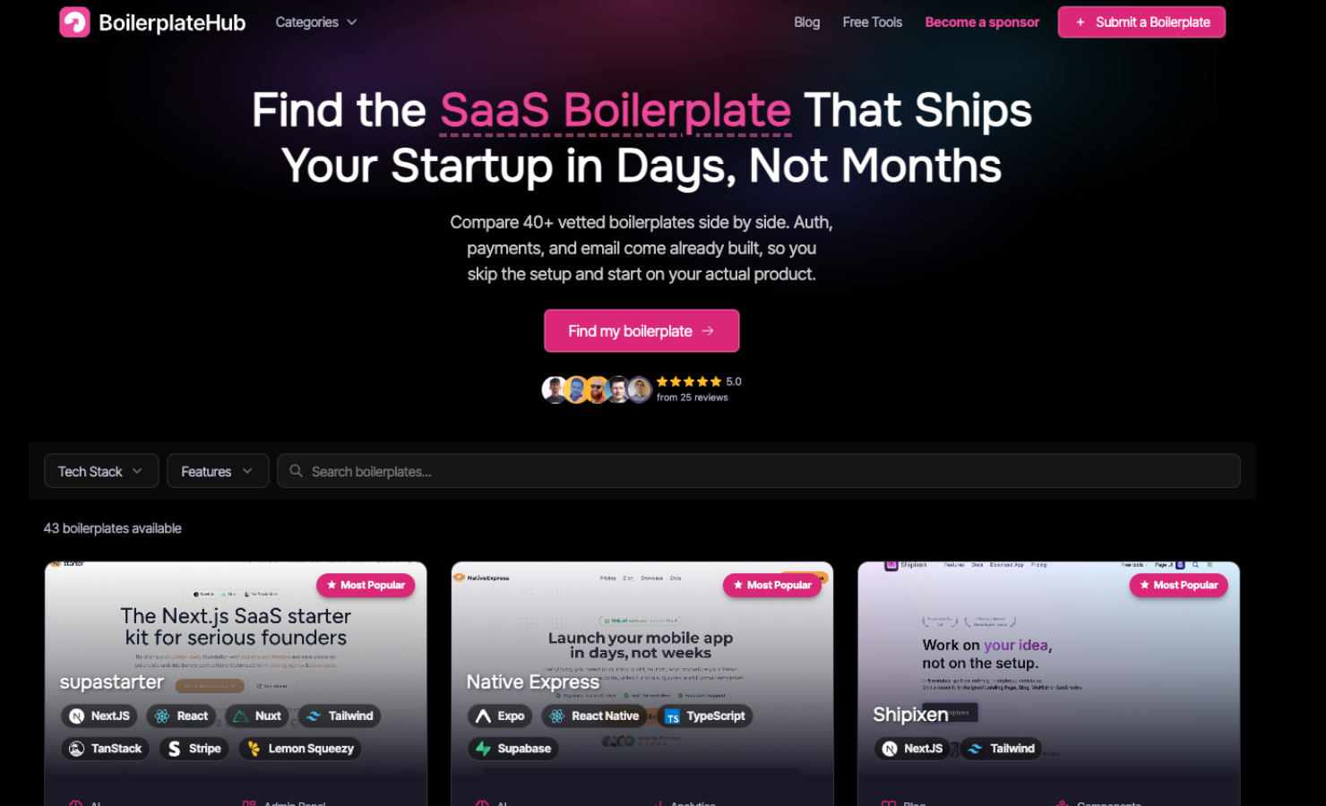 BoilerplateHub