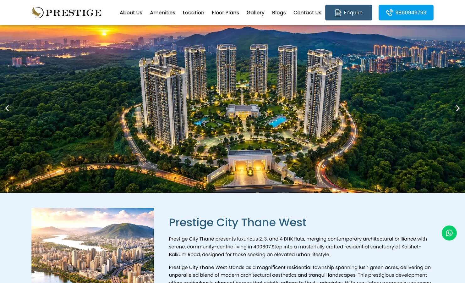 Prestige City Thane