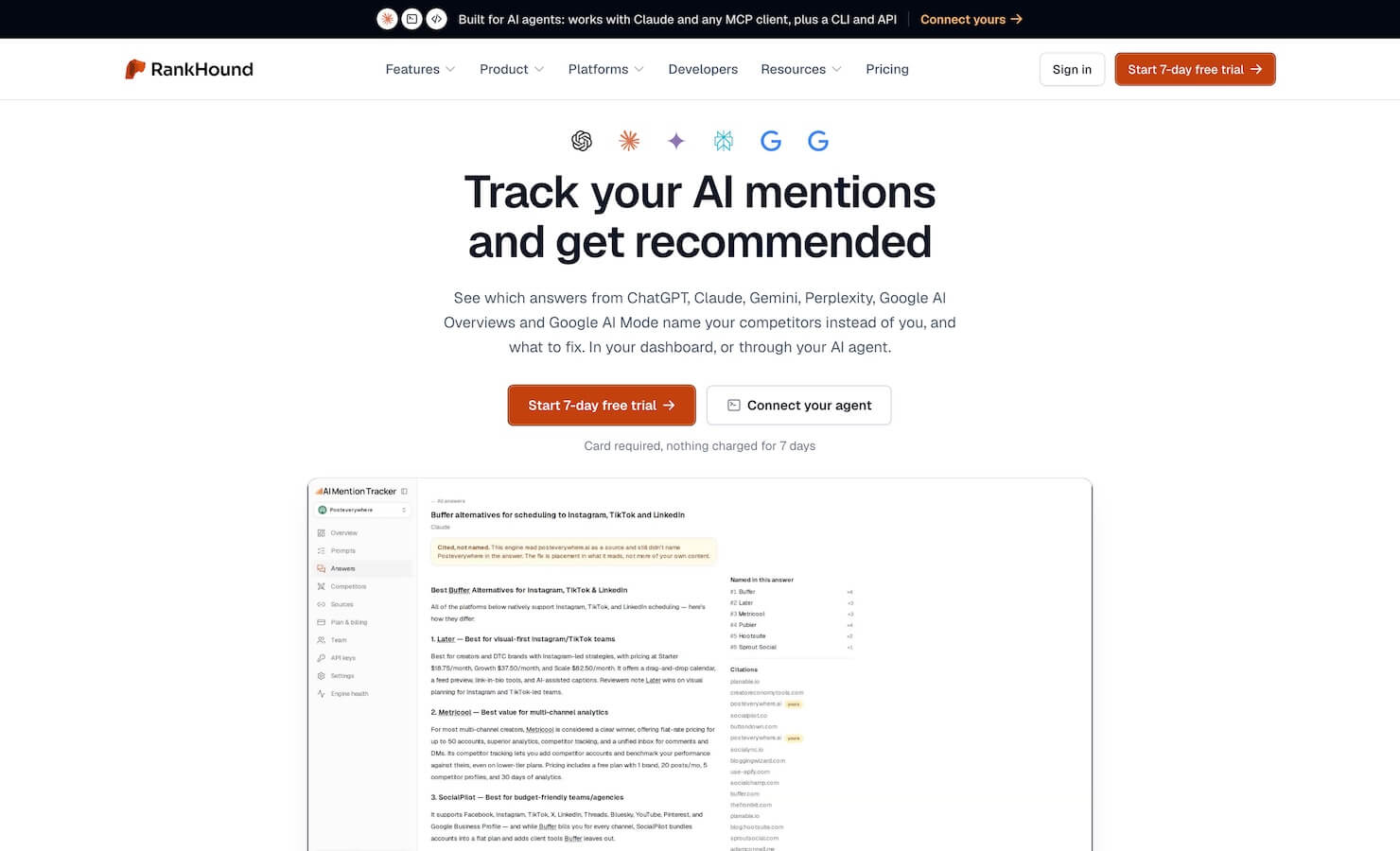 AI Mention Tracker