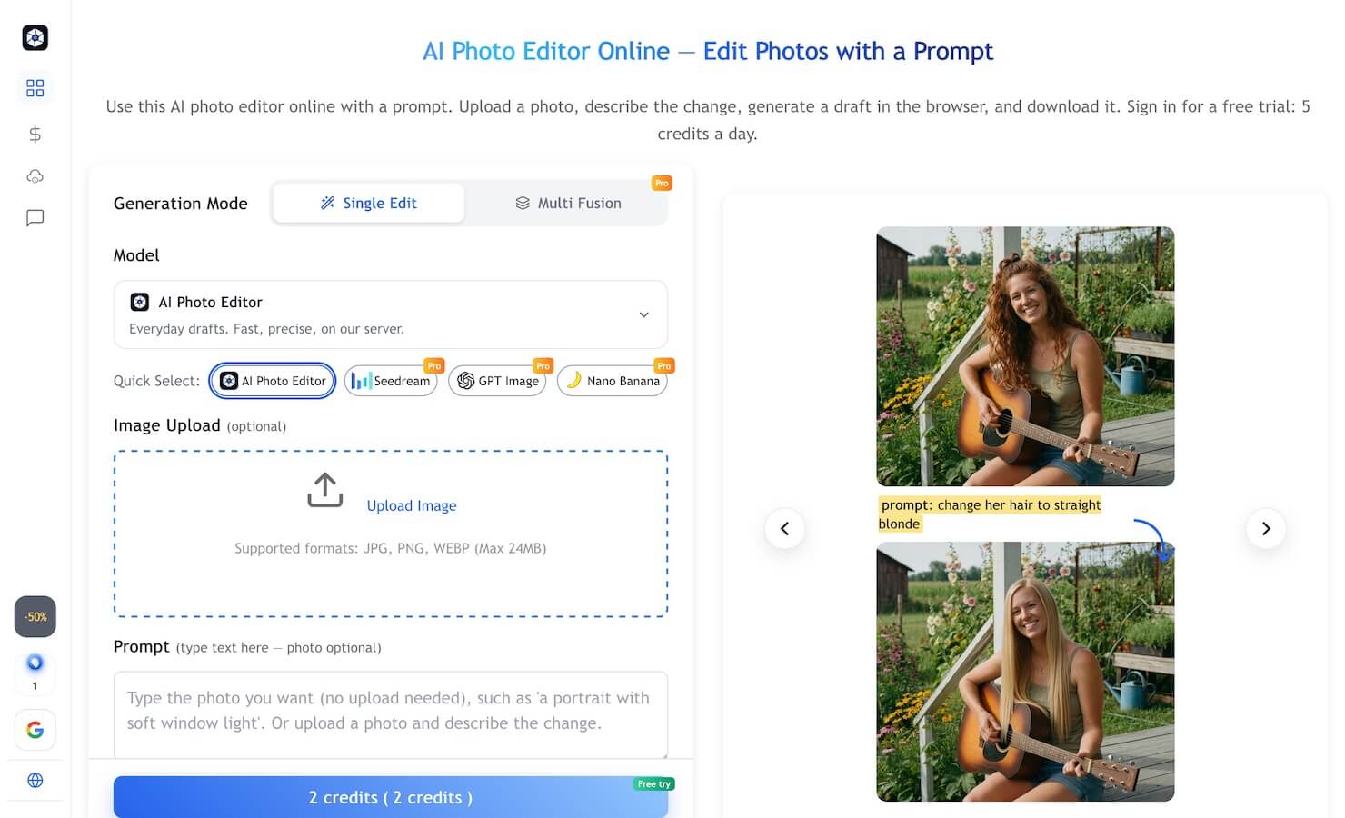 AI Photo Editor