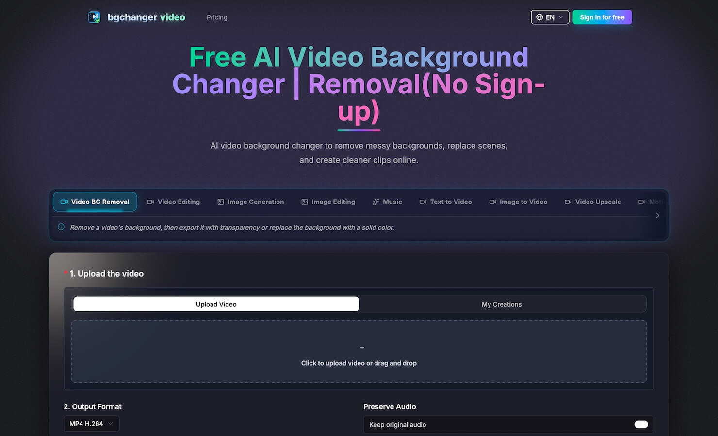 BGChanger AI