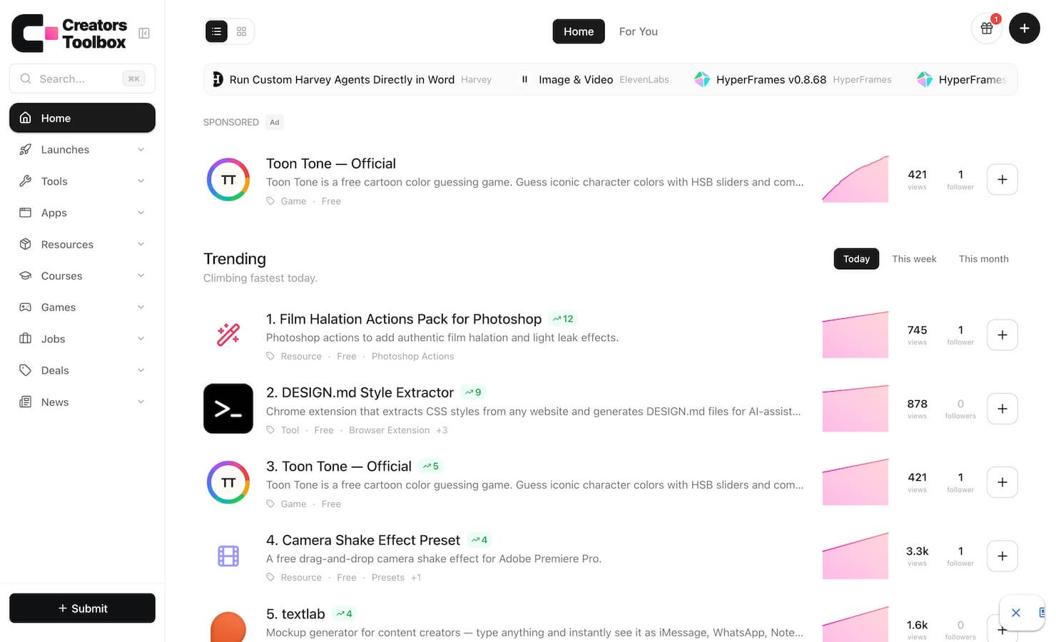 Creators Toolbox