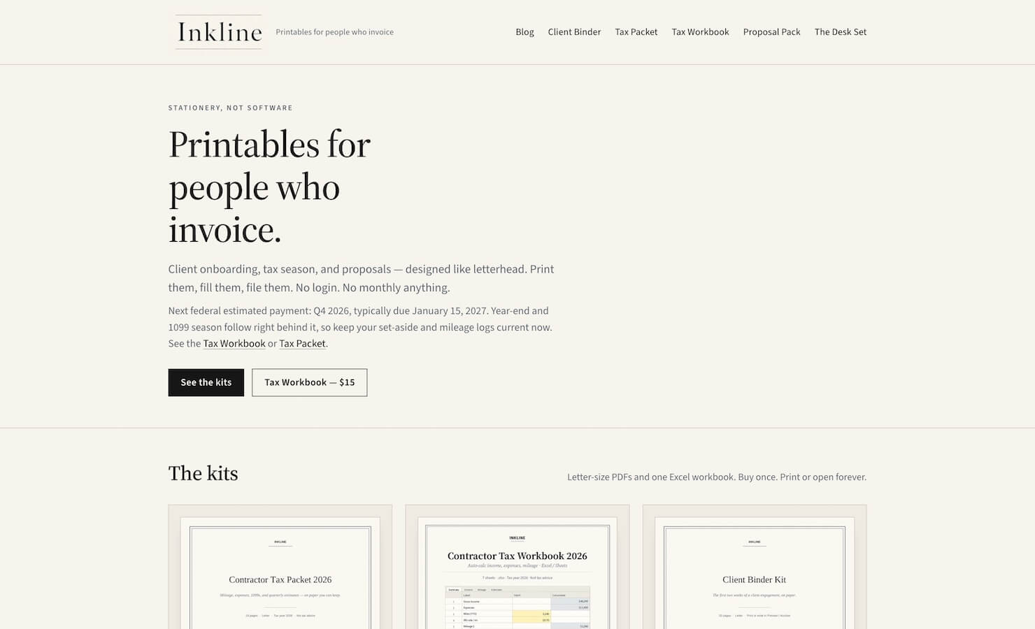 Inkline