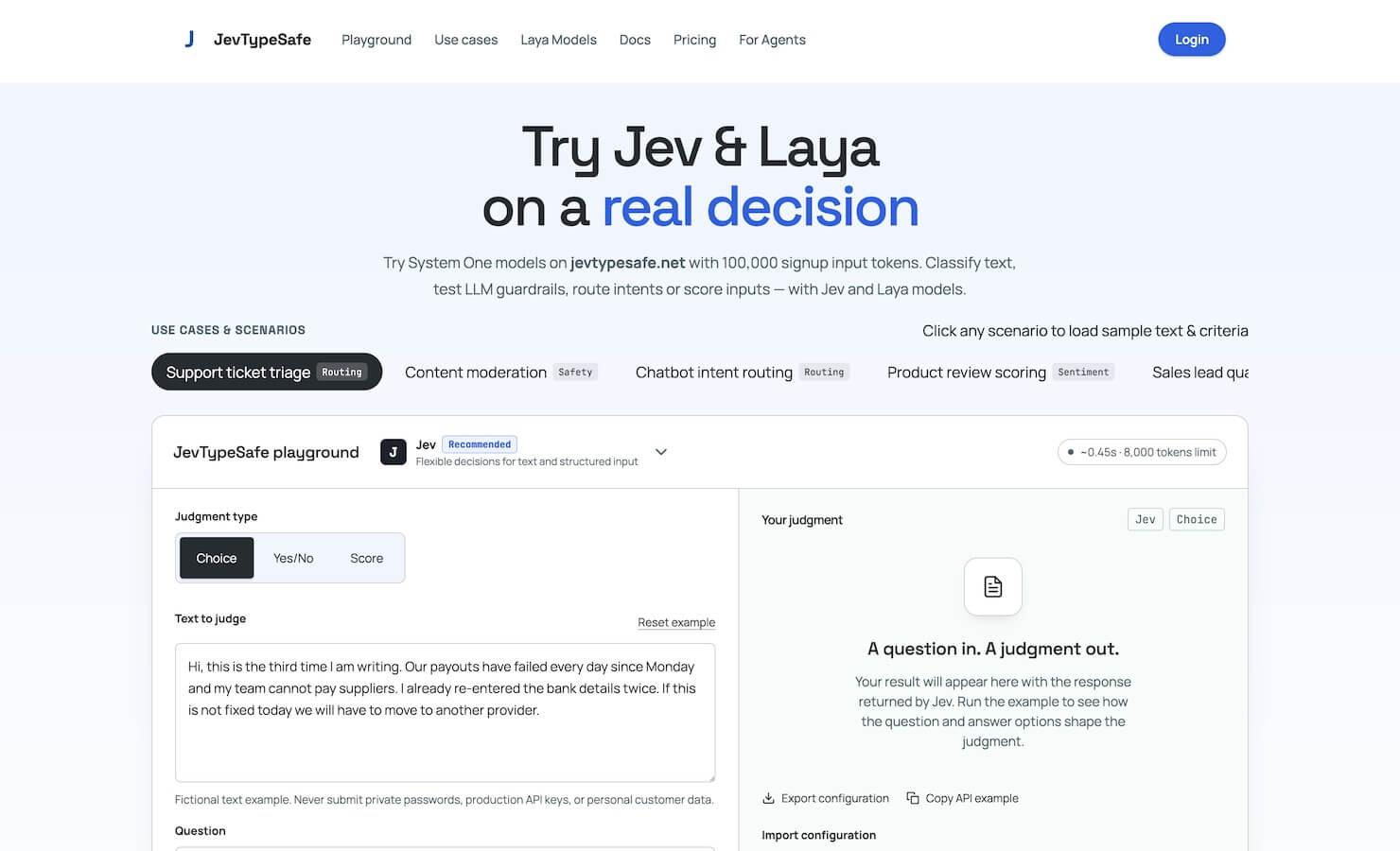 JevTypeSafe