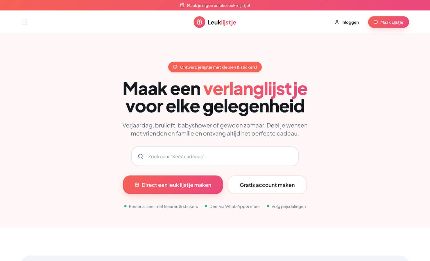 Leuklijstje